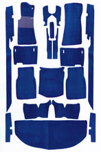 Load image into Gallery viewer, Mercedes W116 SEL 280SEL 350SEL Carpet Set 1972-1980 Interior Mercedes Blue
