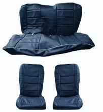 Cargar imagen en el visor de la galería, Volkswagen Beetle 1300 1303 Limousine Seat Covers 1976-1985 Interior Volkswagen Blue
