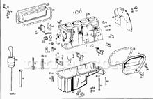 Load image into Gallery viewer, Mercedes 190 Ponton 220 Engine Plate At Gearbox Transmission Mercedes   
