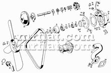 Load image into Gallery viewer, Mercedes 190 SL W121 Elbow Pipe Cylinder Head Engine Mercedes
