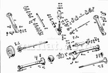Cargar imagen en el visor de la galería, Mercedes 190 SL Rear Differential Mounting Strut Cotter Pin Transmission Mercedes
