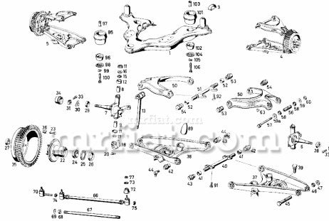 Mercedes 190 Ponton 220a Locking Plate Transmission Mercedes   