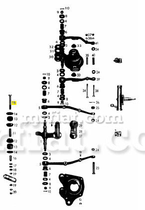 Mercedes 170 170S 170V 170SD Hex. Head Screw Engine Mercedes   