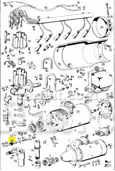 Mercedes 190 Ponton 300 Hollow Adjustable Screw Accessories Mercedes   