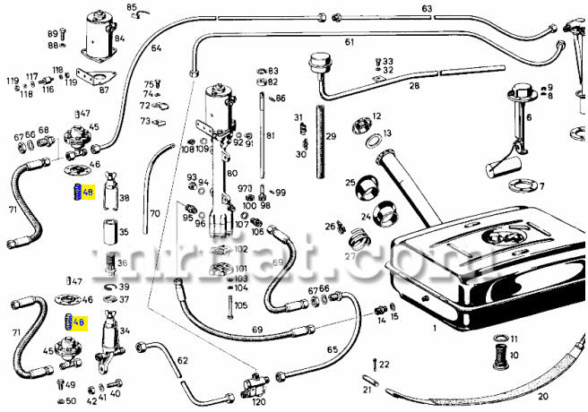 Mercedes 190 Ponton 190 SL Engine Spring Engine Mercedes   