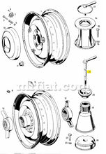 Cargar imagen en el visor de la galería, Mercedes 300 SL Handle Rims Mercedes   
