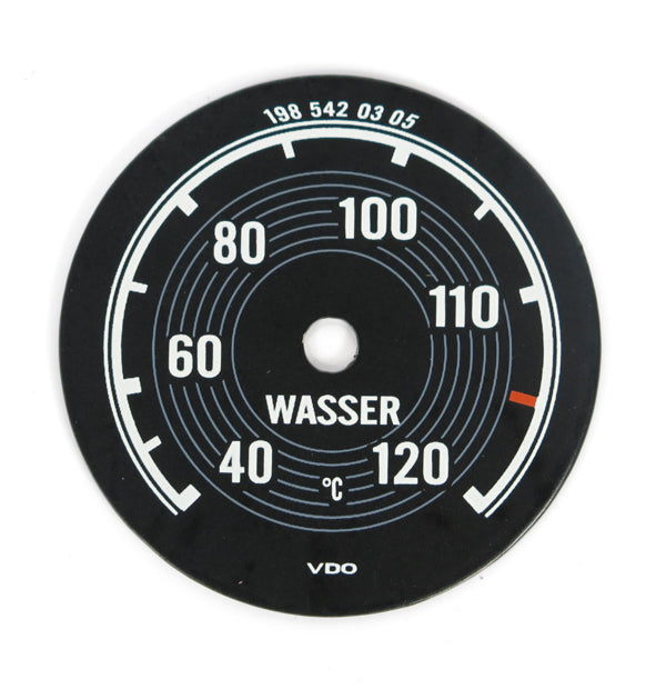 Mercedes 190 SL 300 SL Water Temperature Gauge Background Electrical and Ignition Mercedes   