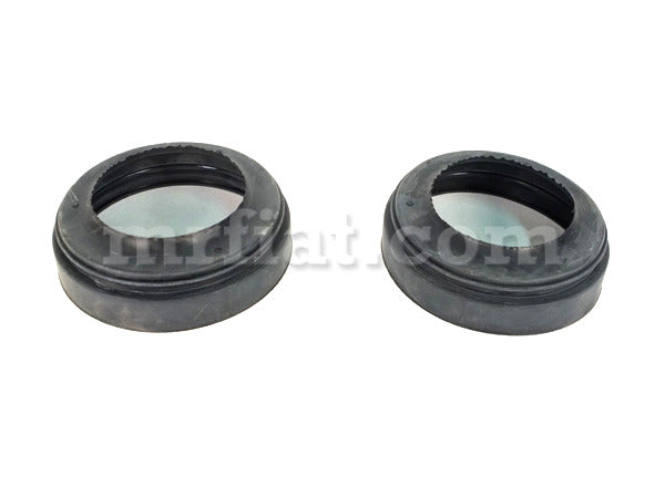 Vespa 400 Shock Top Bearing Outer Cover Set 2 Pcs Suspension Vespa   