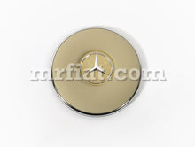 Cargar imagen en el visor de la galería, W108 250S 250 SE 300SEB W113 230 SL 250 SL Ivory Steering Wheel Hub Pad OEM Steering Mercedes   
