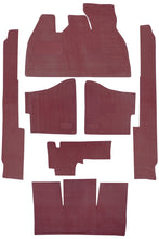 Cargar imagen en el visor de la galería, Volkswagen Beetle Type 1 Carpet Set 1972-1986 Interior Volkswagen Darkred
