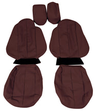Cargar imagen en el visor de la galería, Mercedes R129 OLD Front Seat Covers 1990-1995 Darkred
