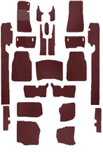 Cargar imagen en el visor de la galería, Mercedes W116 SE Carpet Set 1972-1980 Darkred
