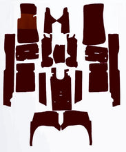 Cargar imagen en el visor de la galería, Mercedes W126 SE Carpet Set 1979-1985 Darkred
