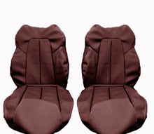 Cargar imagen en el visor de la galería, Mercedes SLK R170 Front Seat Covers 1996-2004 Interior Mercedes Darkred
