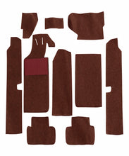 Load image into Gallery viewer, Porsche 914 Carpet Set 1969-1976 Darkred
