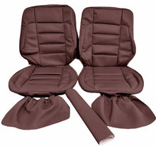 Load image into Gallery viewer, Mercedes W124 Coupe Front Seat Covers 1986-1995 Darkred
