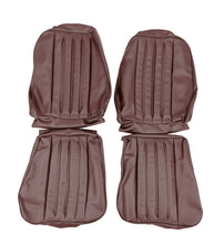 Load image into Gallery viewer, Mercedes Pagoda SLW113 Front Seat Covers 1963-1971 Darkred
