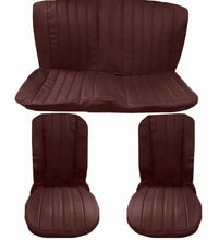Cargar imagen en el visor de la galería, BMW E30 Coupe Seat Covers 1982-1990 Interior BMW Darkred
