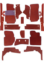 Load image into Gallery viewer, Mercedes W123 Limousine Carpet Set 1975-1986 Interior Mercedes Darkred

