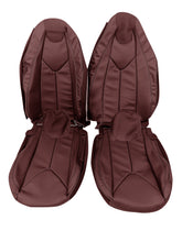 Load image into Gallery viewer, Mercedes SLK R171 Front Seat Covers 2004-2011 Interior Mercedes Darkred
