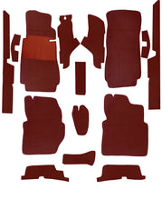 Cargar imagen en el visor de la galería, Mercedes 123 Coupe Carpet Set 1977-1986 Darkred
