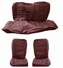Cargar imagen en el visor de la galería, Volkswagen Beetle 1300 1303 Limousine Seat Covers 1976-1985 Interior Volkswagen Darkred
