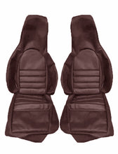 Cargar imagen en el visor de la galería, Porsche 911 Front Seat Covers 1985-1994 Darkred
