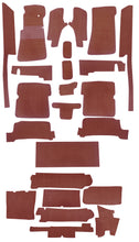 Cargar imagen en el visor de la galería, Mercedes SL R107 Carpet Set 1971-1989 Darkred
