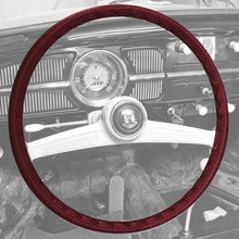 Load image into Gallery viewer, Volkswagen Thing Steering Wheel Cover Vinyl (40cm/15,5") Dark Red Volkswagen
