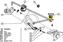 Load image into Gallery viewer, Fiat 124 Spider – Rubber bushing torsion bar brake force regulator Braking System MrFiat

