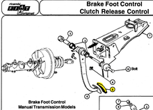 Load image into Gallery viewer, Fiat 124 Spider – Pedal rubber clutch/brake Gearbox MrFiat
