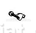 Cargar imagen en el visor de la galería, Mercedes 180 190 Ponton Door Push Button Base With Hex Nut Doors Mercedes
