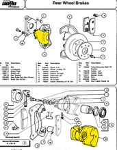Load image into Gallery viewer, Fiat 124 Spider – Rear brake callipers set Braking System MrFiat
