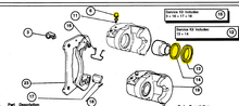 Cargar imagen en el visor de la galería, Fiat 124 Spider – Brake boot set front 66-84 left or right Braking System MrFiat

