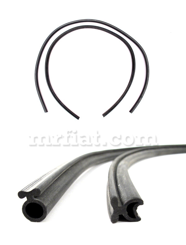 Mercedes 220S - 220 SE Cabriolet Rear Side Window Vertical Gasket Set Glass and Seals Mercedes   