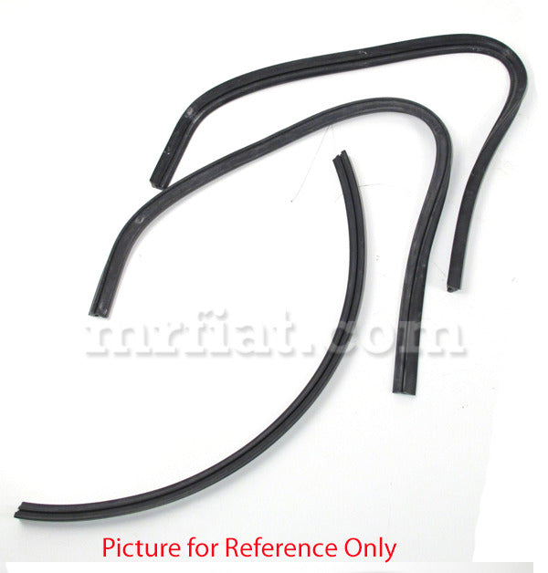 Mercedes 300 SL Roadster Soft Top Frame Windshield Posts Gasket Set Roof Mercedes   