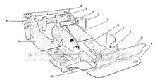 Cargar imagen en el visor de la galería, Ferrari 330 GT 2 + 2 Insulation Padding OEM Interior Ferrari
