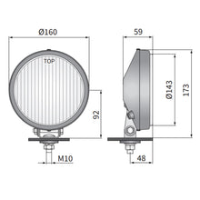Cargar imagen en el visor de la galería, Volkswagen Thing Foglight Front Chrome Yellow Glass Volkswagen
