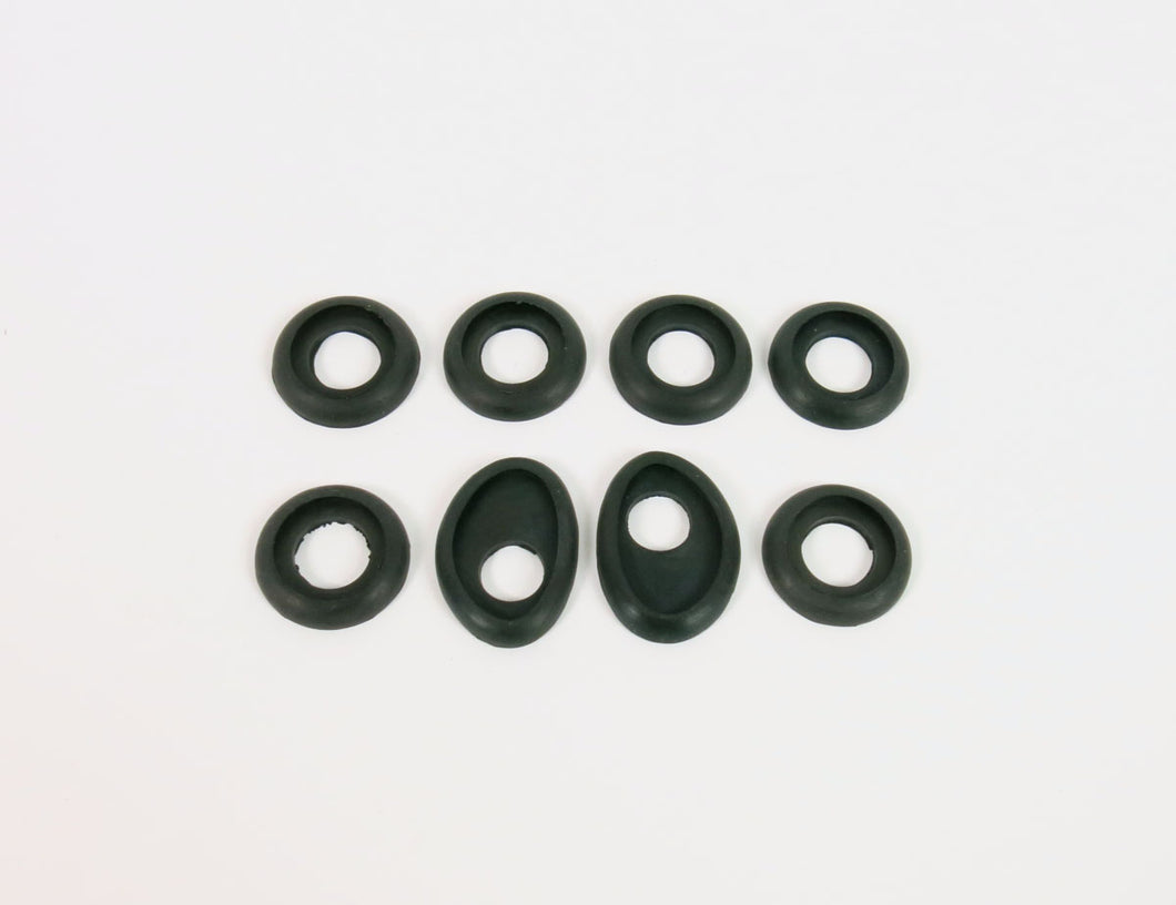 Porsche 356 Coupe Rubber Ring For Bumper Tube (6 Pcs) (356 - 356A) Bumpers Porsche   