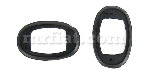 Porsche 356 Coupe License Plate Lights Gasket (2 Pcs) (356B - C) Glass and Seals Porsche   