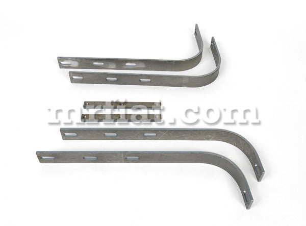 Porsche 356 A Front Bumper Bracket Set 1952-59 Bumpers Porsche   