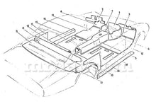 Cargar imagen en el visor de la galería, Ferrari 365 GT 2 + 2 Insulation Pad OEM Interior Ferrari
