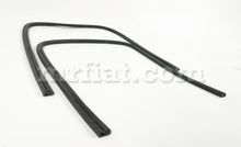 Cargar imagen en el visor de la galería, Renault Dauphine Rear Side Spoiler Window Gasket OEM Set Glass and Seals Renault
