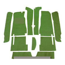 Cargar imagen en el visor de la galería, Fiat 124 Spider Carpet Set 1966-1970 Green
