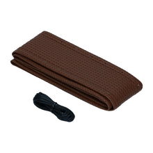 Cargar imagen en el visor de la galería, Volkswagen Thing Steering Wheel Cover, Vinyl (40cm/15,5") Brown Volkswagen
