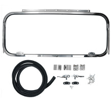 Load image into Gallery viewer, Volkswagen Bus Safari Window, Rear Rvs Polished Volkswagen
