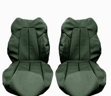 Cargar imagen en el visor de la galería, Mercedes SLK R170 Front Seat Covers 1996-2004 Interior Mercedes Darkgreen
