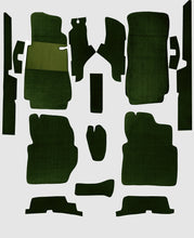 Cargar imagen en el visor de la galería, Mercedes 123 Coupe Carpet Set 1977-1986 Darkgreen
