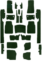 Cargar imagen en el visor de la galería, Mercedes W116 SE Carpet Set 1972-1980 Darkgreen
