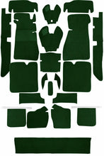 Load image into Gallery viewer, Mercedes Pagoda SL W113 Carpet Set 1963-1971 Interior Mercedes Darkgreen
